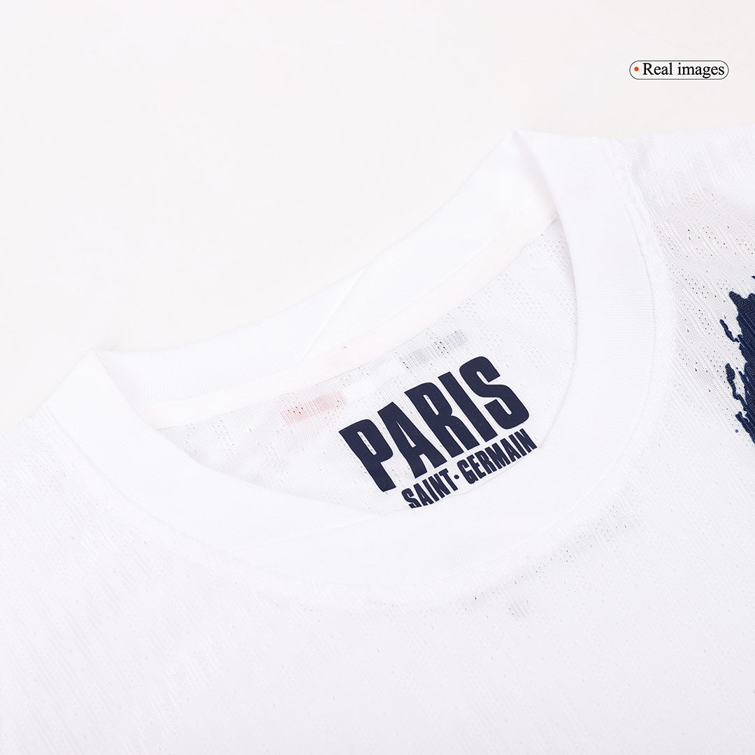 PSG KVARATSKHELIA #7 Away Soccer Jersey Authentic 2024/25 - UCL Edition