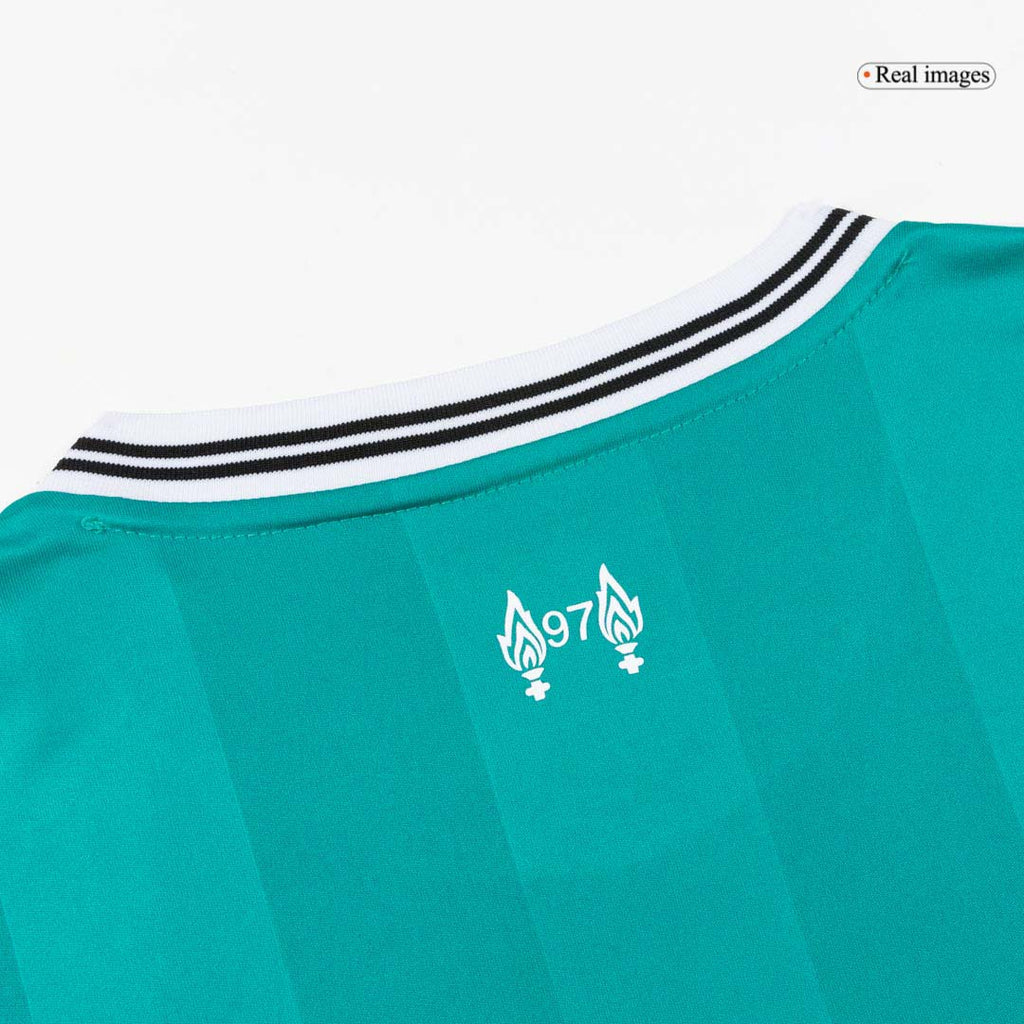 Camiseta de fútbol de visitante del Liverpool M.SALAH #11 (3.ª equipación) 2025/26
