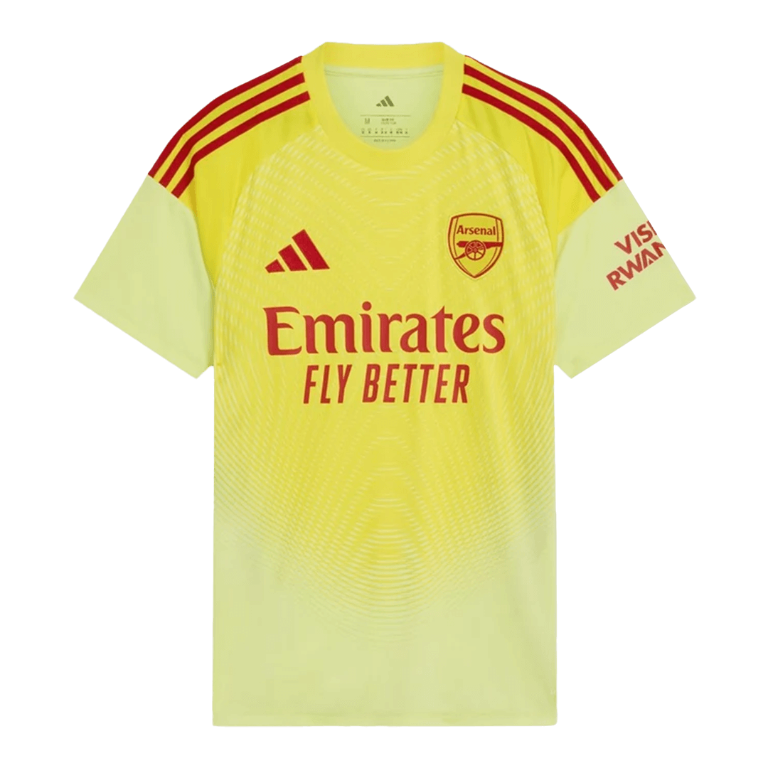 Arsenal Goalkeeper Soccer Jersey 2025/26 Yellow - Football Shirt | SmartJerseys | Official Quality