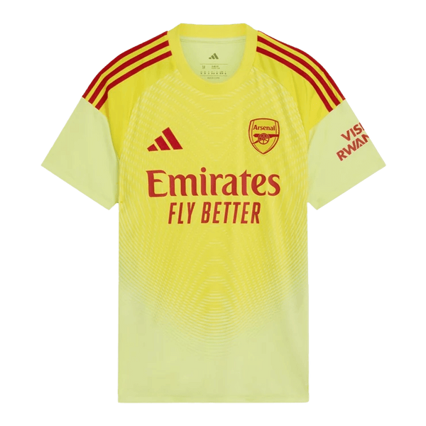Arsenal Goalkeeper Soccer Jersey 2025/26 Yellow - Football Shirt | SmartJerseys | Official Quality