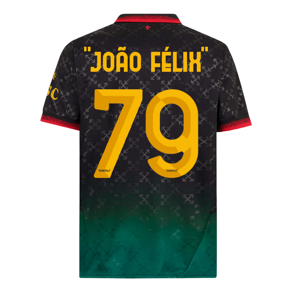 AC Milan "JOÃO FÉLIX" #79 Fourth Away Soccer Jersey 2024/25