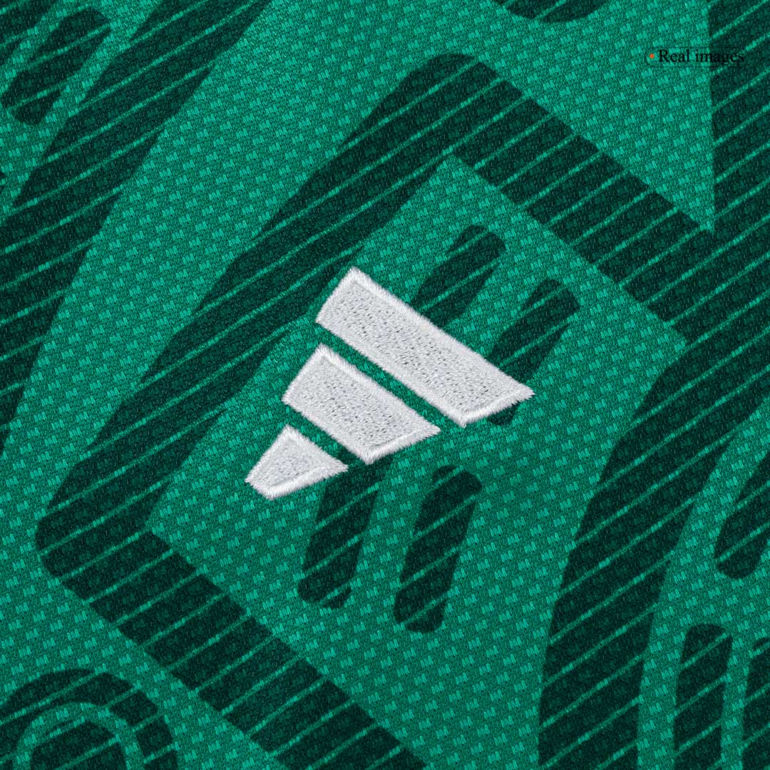 Camiseta de fútbol local de México para niños (camiseta y pantalones cortos) 25/26 verde
