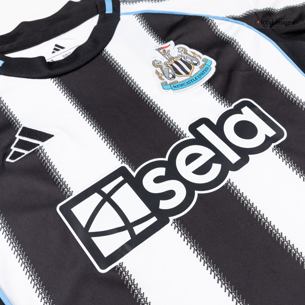 Kid's Newcastle United Home Jersey 25/26 Black&White
