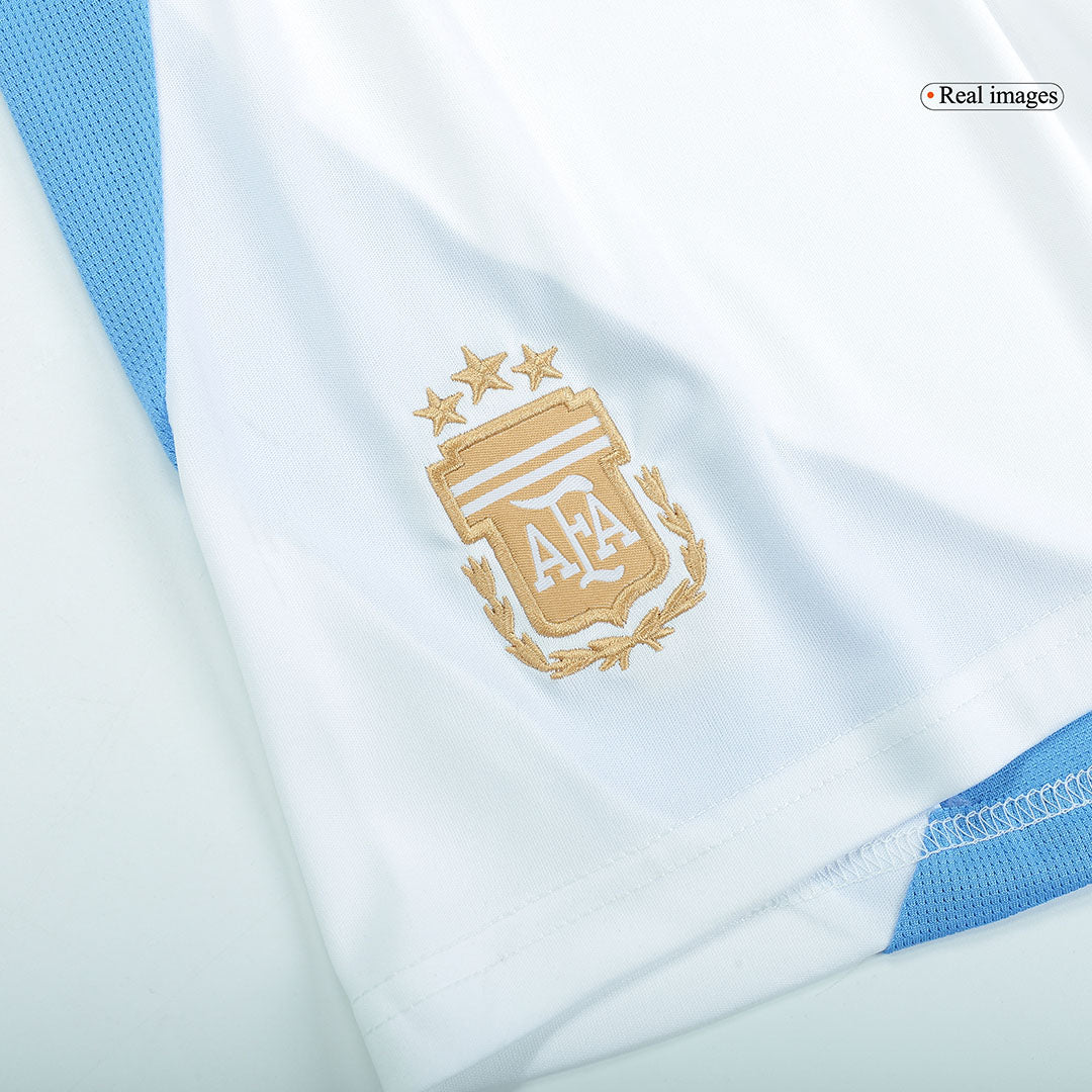 Pantalones cortos de fútbol local de Argentina 2024