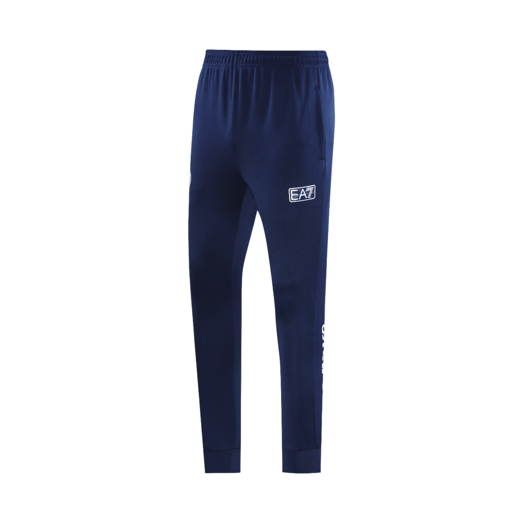 Kit de entrenamiento del Napoli 2025/26 - Blanco (Chaqueta + Pantalón)