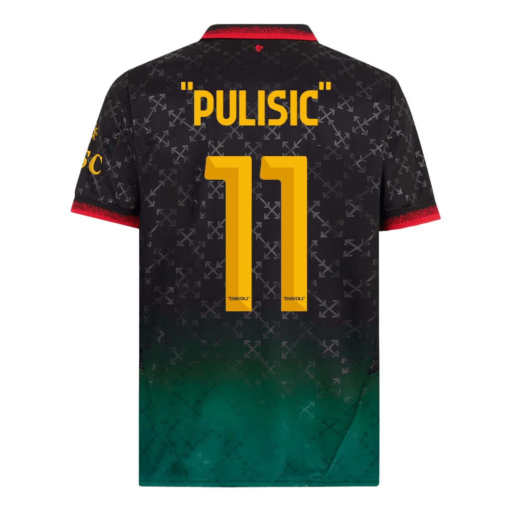 Maillot extérieur n° 11 de l'AC Milan, quatrième tenue, saison 2024/25