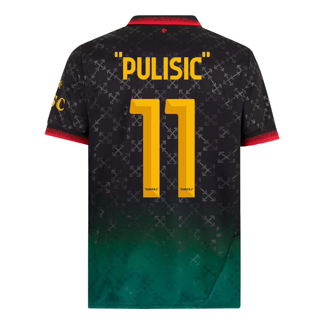 Maillot extérieur n° 11 de l'AC Milan, quatrième tenue, saison 2024/25