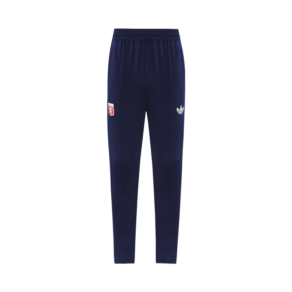 Equipación de entrenamiento Olympique Lyonnais 2025/26 - Azul (Chaqueta+Pantalones)