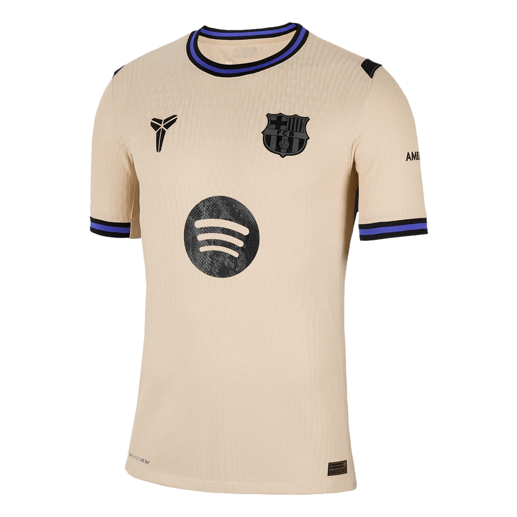 Camiseta de visitante del Barcelona Rashford #14 auténtica 2025/26 - Edición UCL