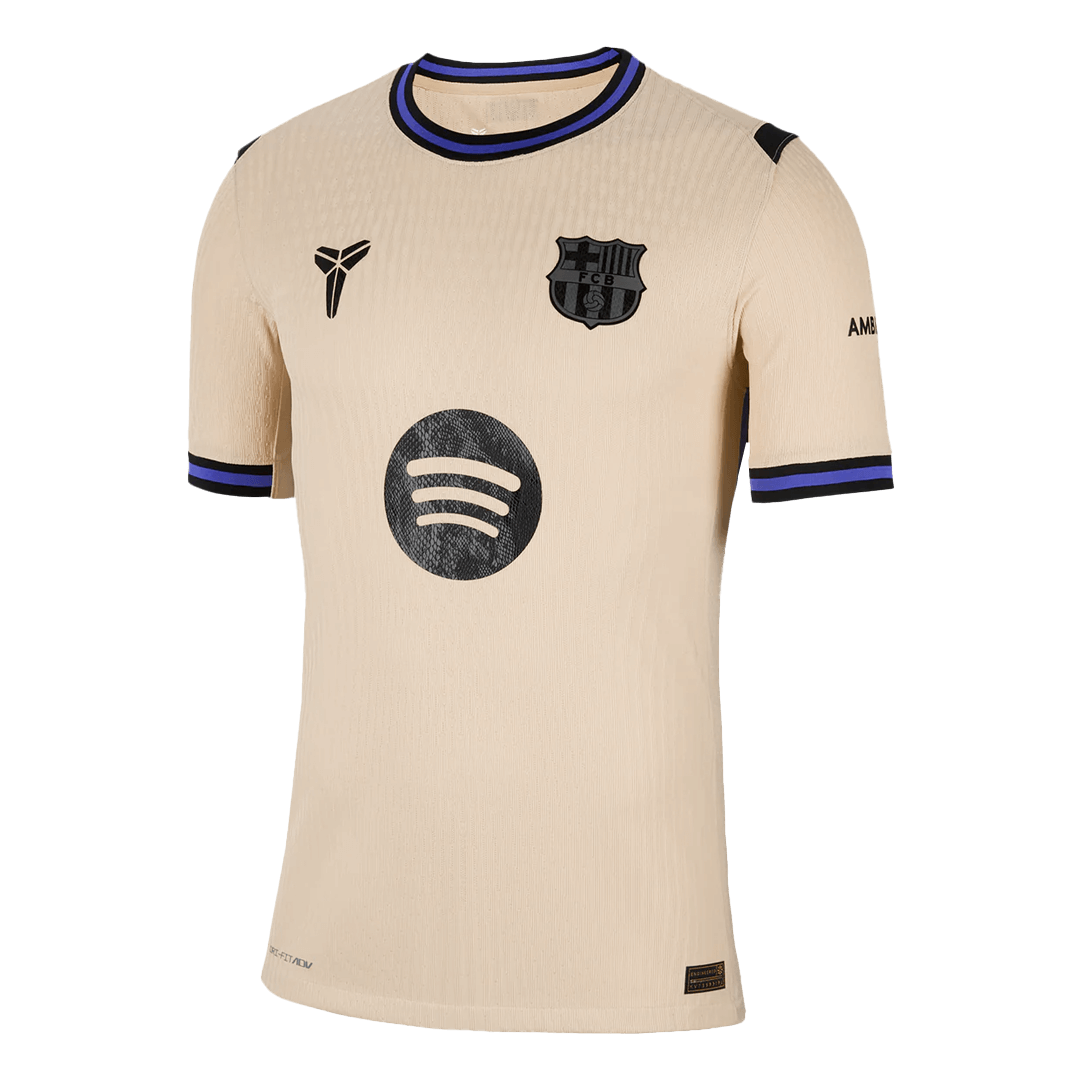 Camiseta de visitante del Barcelona Rashford #14 auténtica 2025/26 - Edición UCL