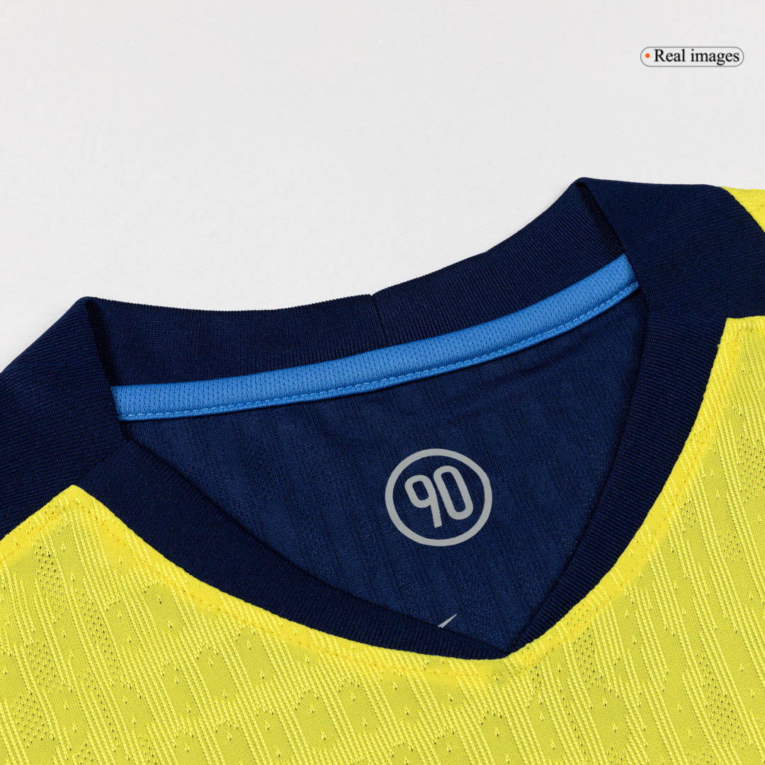 Camiseta de fútbol auténtica del Tottenham Hotspur (3.ª equipación, amarillo, 25/26)