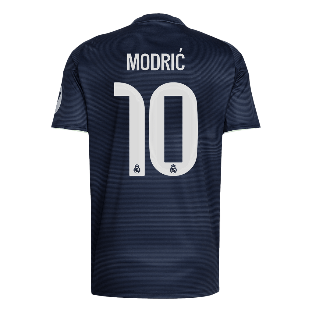 Real Madrid MODRIĆ #10 Away Soccer Jersey 2025/26