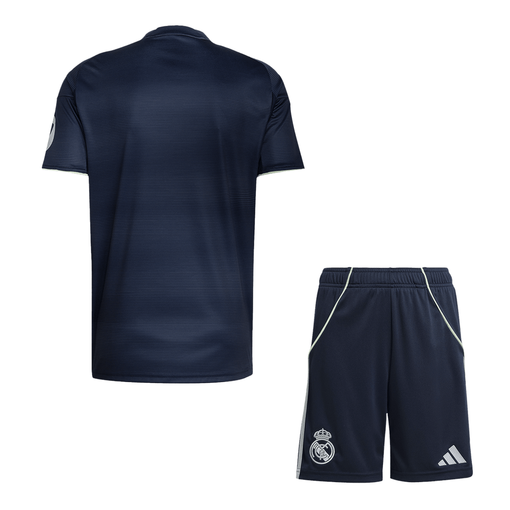 Real Madrid Away Soccer Jersey Kit 2025/26 (Jersey+Shorts)