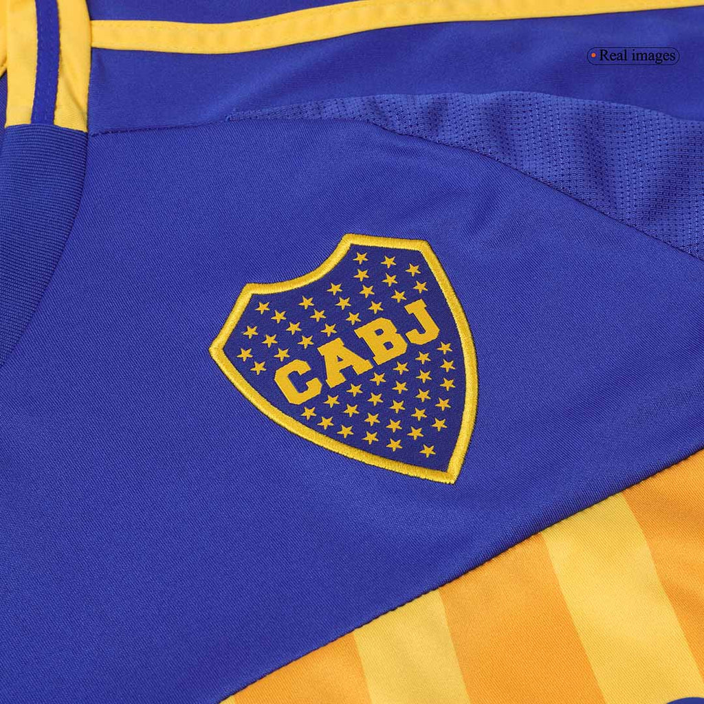 Camiseta de fútbol personalizada de local de Boca Juniors 2024/25
