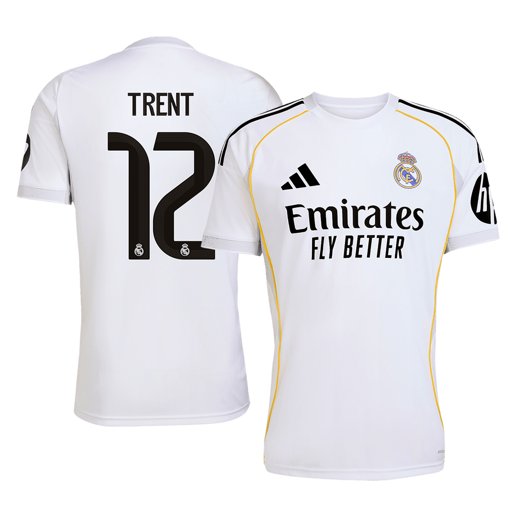 Real Madrid TRENT #12 Home Soccer Jersey 2025/26 - Football Shirt | SmartJerseys | Official Quality