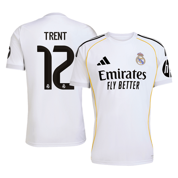 Real Madrid TRENT #12 Home Soccer Jersey 2025/26 - Football Shirt | SmartJerseys | Official Quality