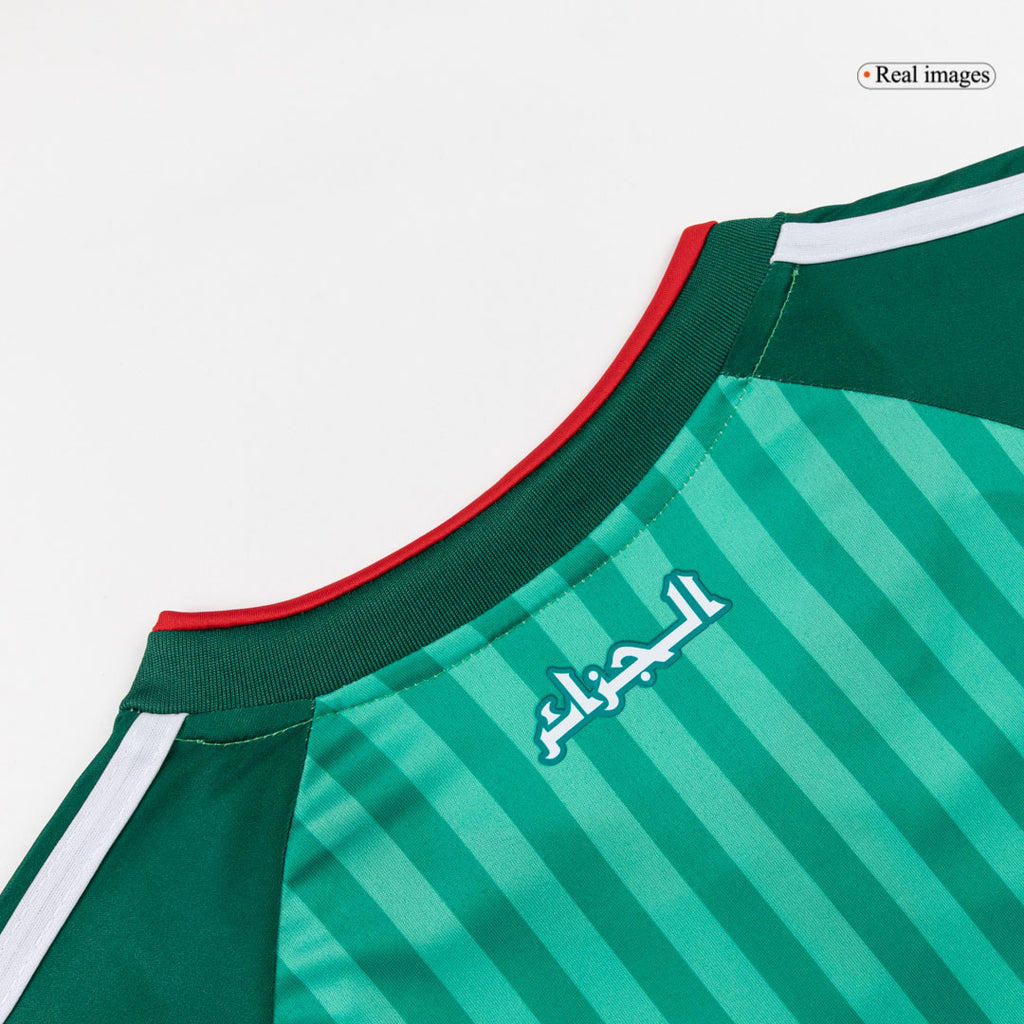Maillot extérieur de l'Algérie pour la Coupe du Monde 2026 (vert)