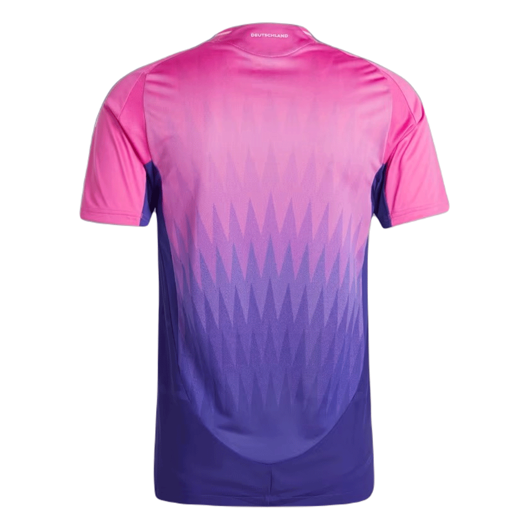 Camiseta de visitante auténtica de Alemania para la Eurocopa 2024