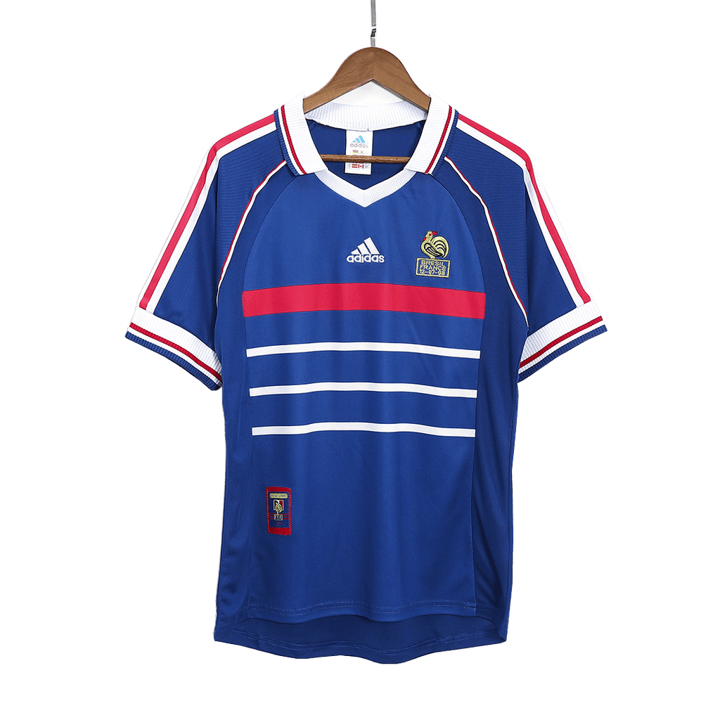 France Home Jersey Retro 1998 - Football Shirt | SmartJerseys | Official Quality