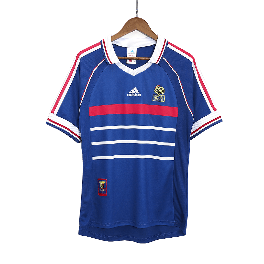 France Home Jersey Retro 1998 - Football Shirt | SmartJerseys | Official Quality