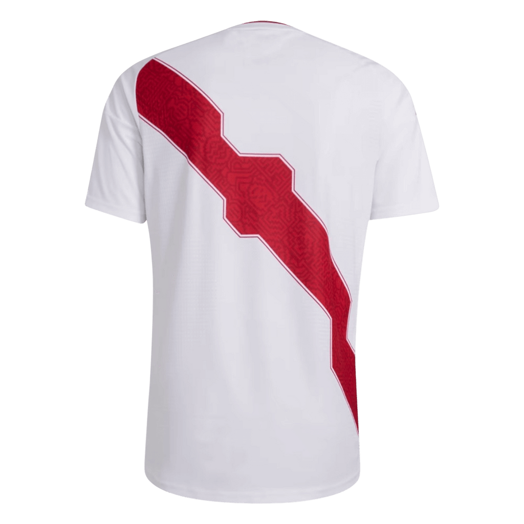 Peru Home Soccer Jersey World Cup 2026 White