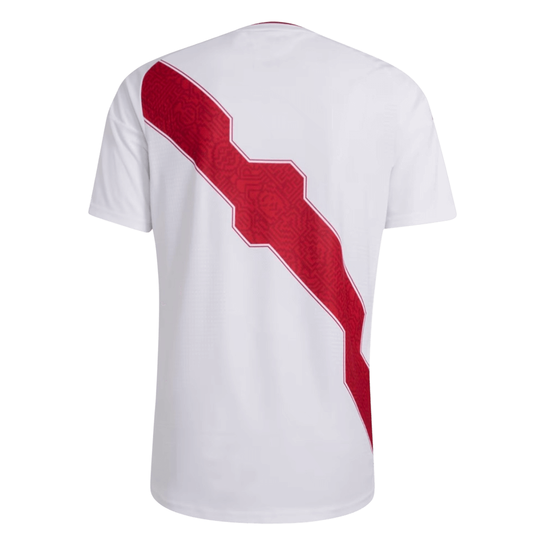 Peru Home Soccer Jersey World Cup 2026 White