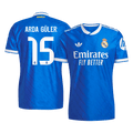 ARDA GÜLER #15 Authentic Real Madrid Third Away Soccer Jersey 2025/26 Blue - Football Shirt | SmartJerseys | Official Quality