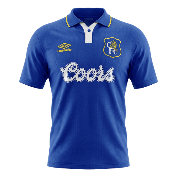 Chelsea Home Soccer Jersey Retro 95/97 - Football Shirt | SmartJerseys | Official Quality