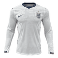 England Long Sleeve Home Soccer Jersey 2026 - Football Shirt | SmartJerseys | Official Quality