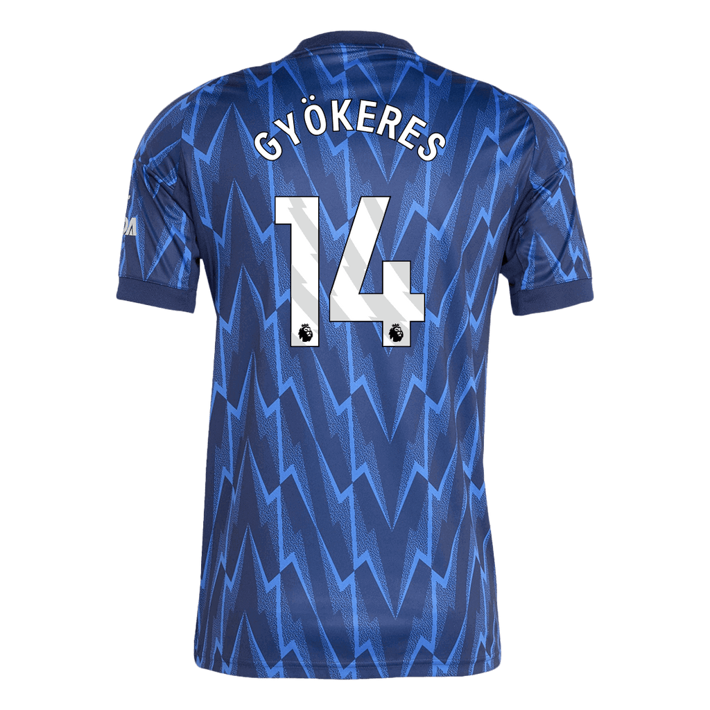 Arsenal GYÖKERES #14 Away Soccer Jersey 2025/26