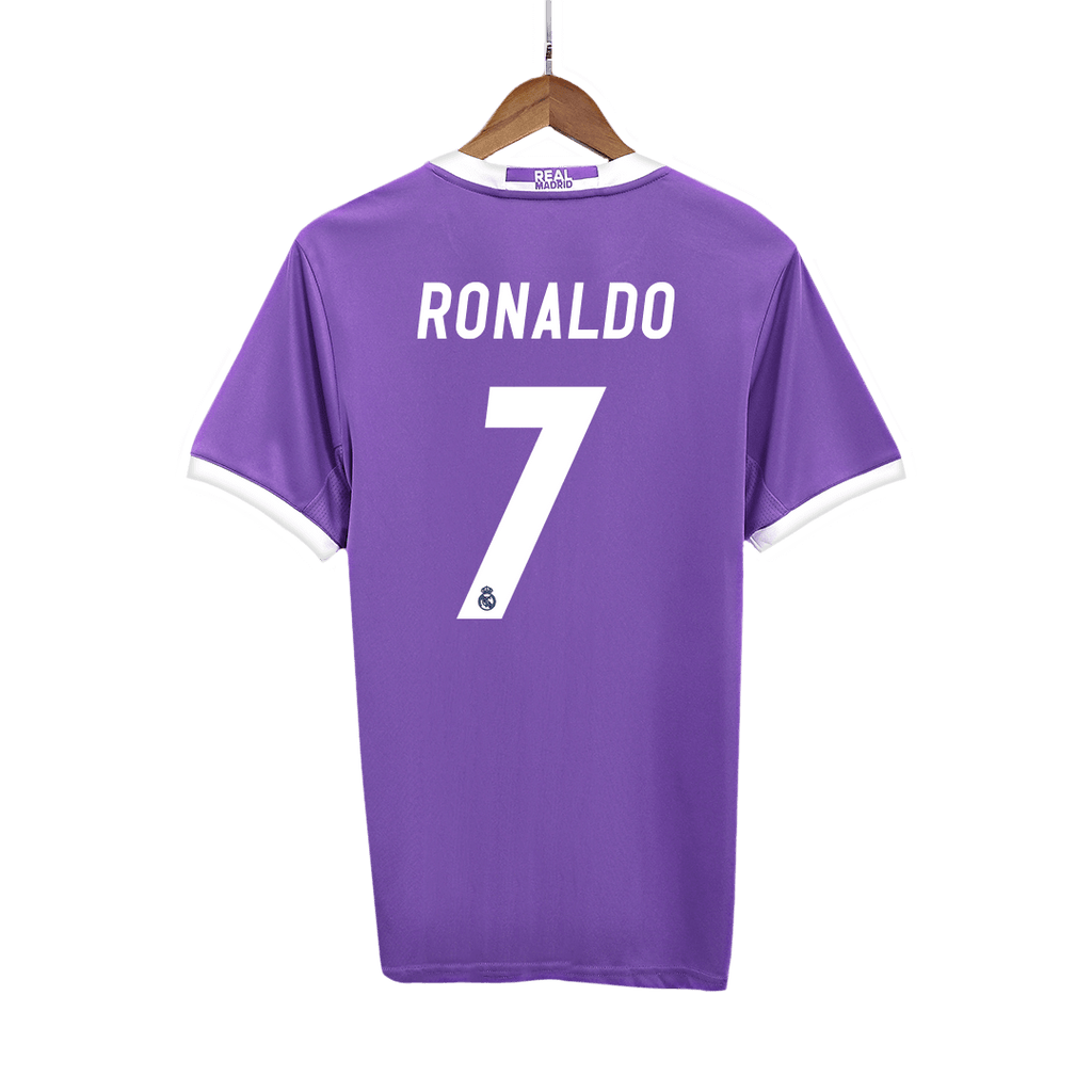 Real Madrid RONALDO #7 Away Soccer Jersey Retro 2016/17 - Football Shirt | SmartJerseys | Official Quality