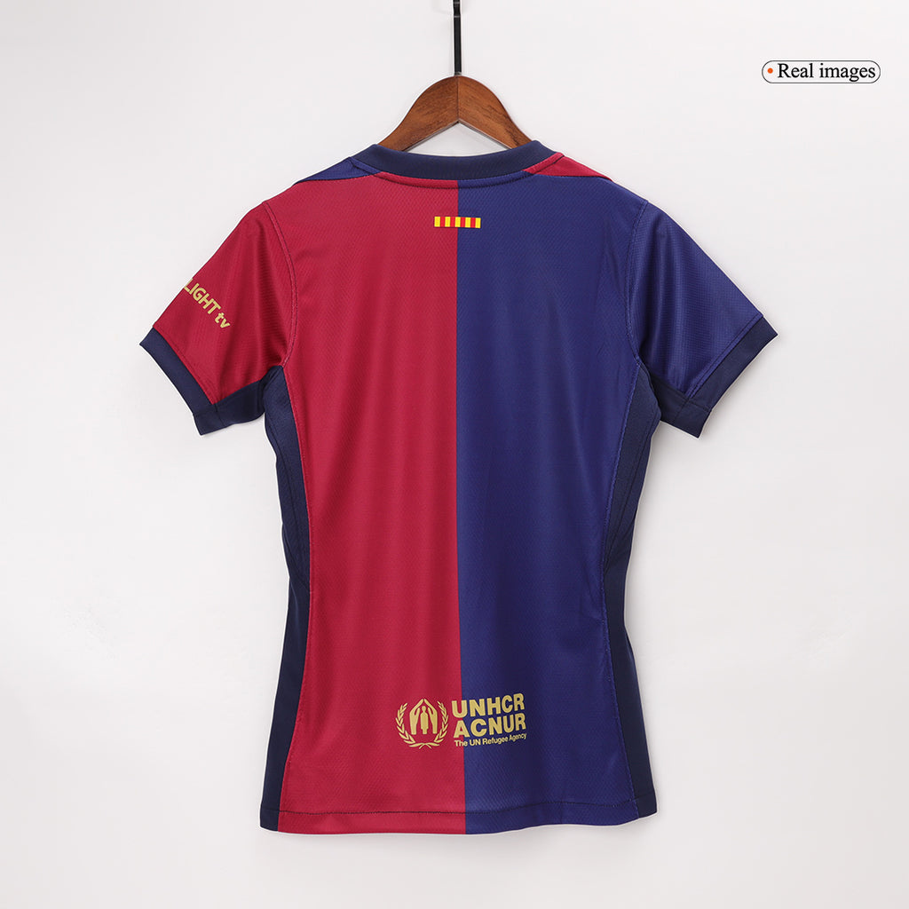 Women's Barcelona Home Soccer Jersey 2024/25