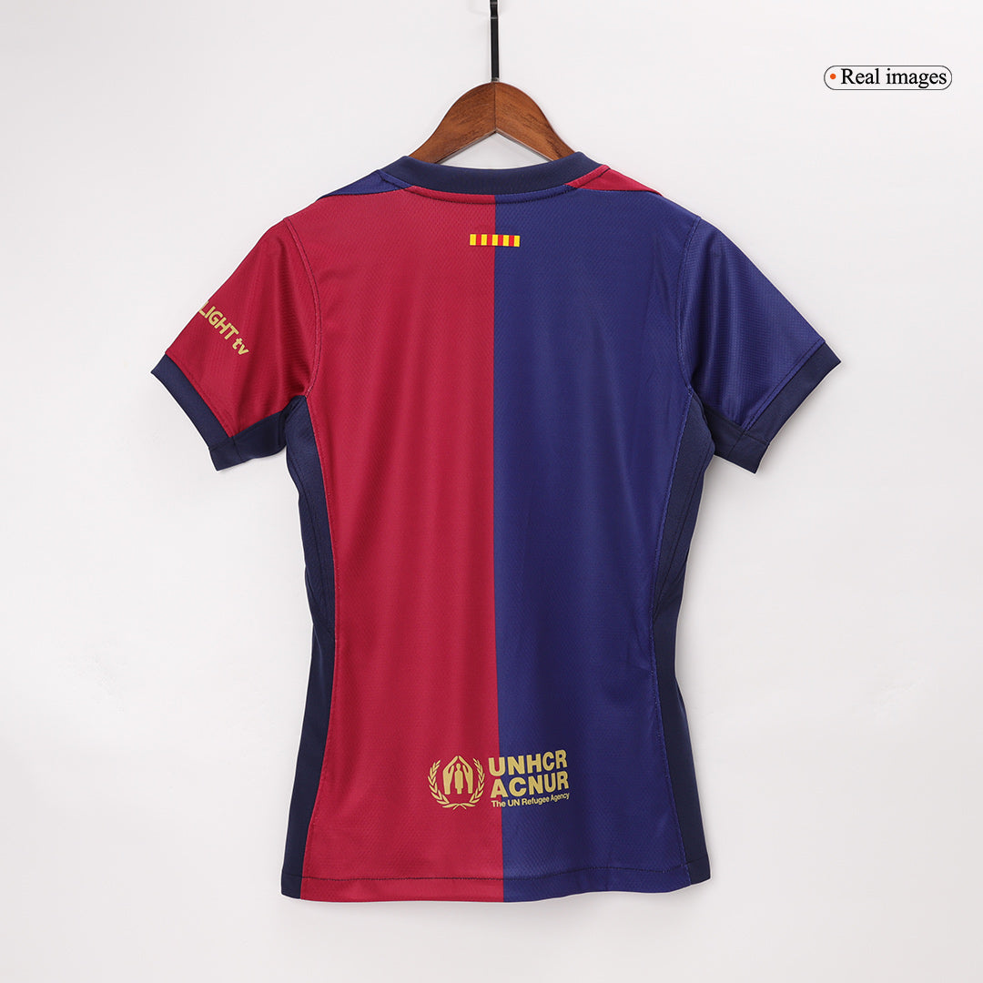 Women's Barcelona Home Soccer Jersey 2024/25