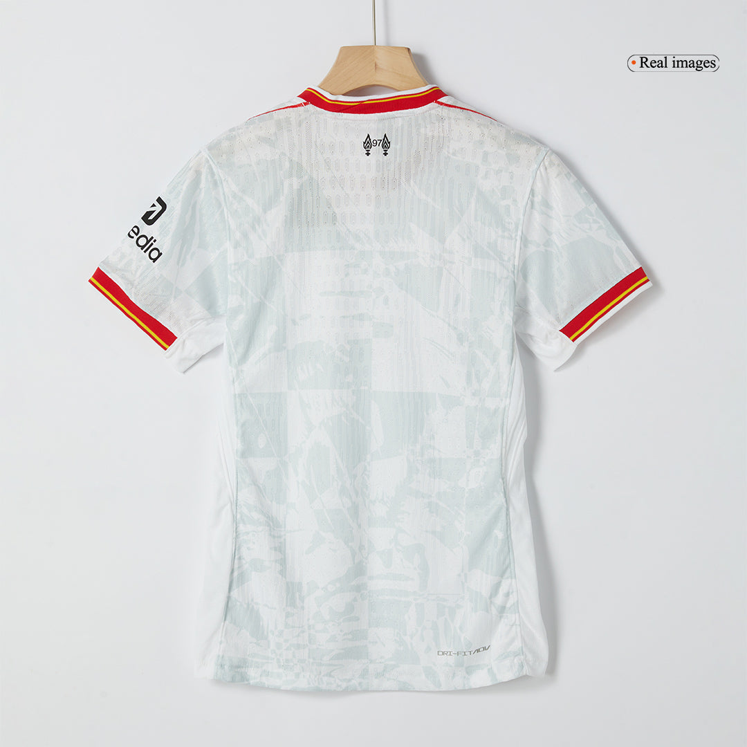 Maillot extérieur authentique de Liverpool, troisième maillot, saison 2024/25 