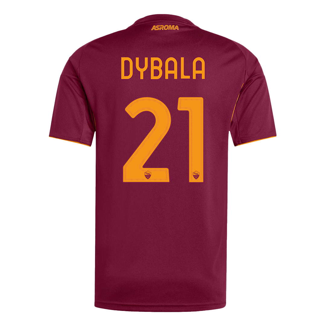 Maillot domicile de football Roma DYBALA n° 21 2025/26