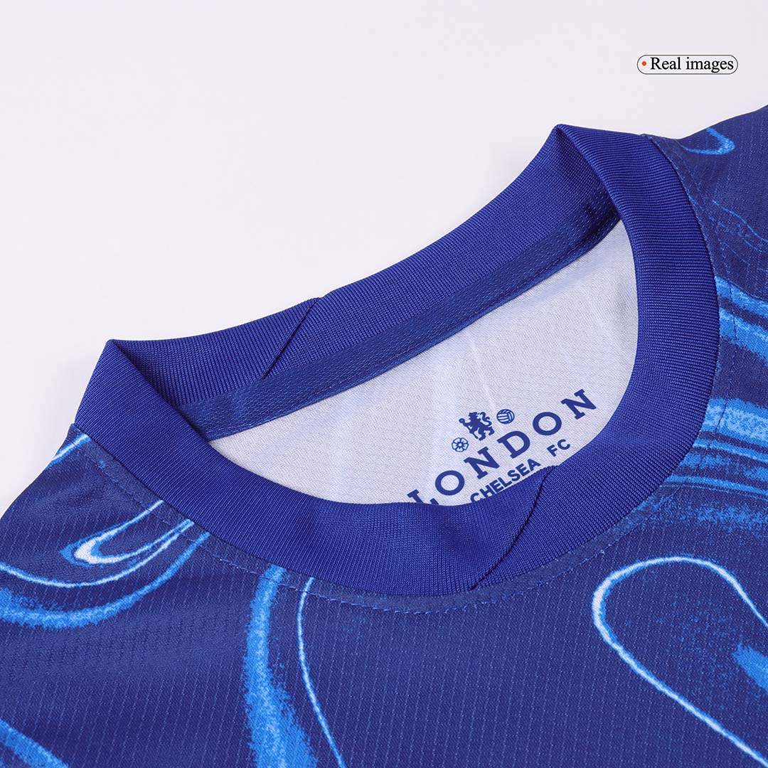 Kit de camiseta local del Chelsea 2024/25 para niños (camiseta y pantalones cortos)
