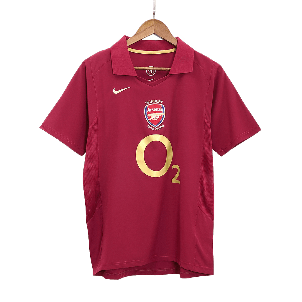 Arsenal Home Jersey Retro 2005/06 - Football Shirt | SmartJerseys | Official Quality