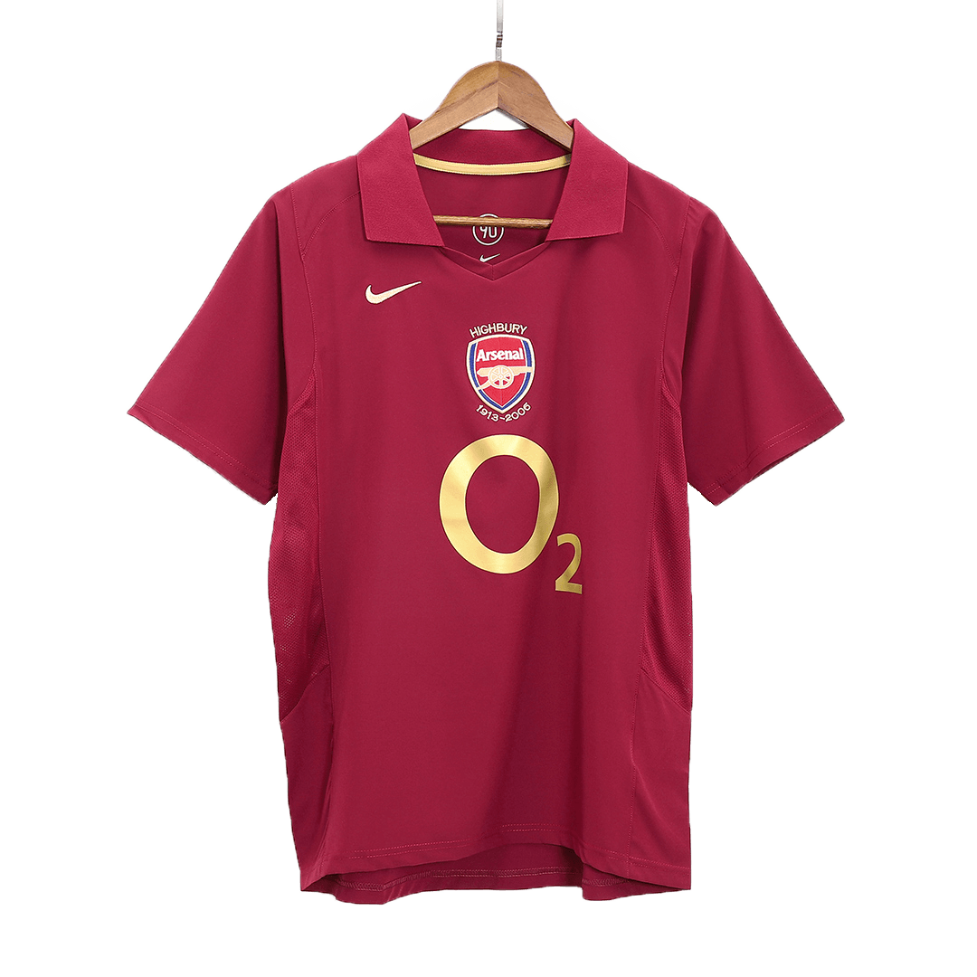 Arsenal Home Jersey Retro 2005/06 - Football Shirt | SmartJerseys | Official Quality
