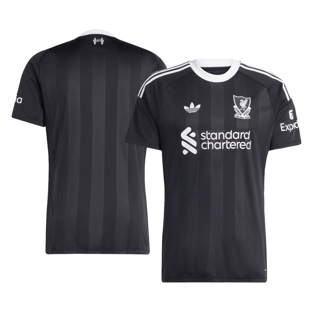 Liverpool Goalkeeper Soccer Jersey 25/26 Black
