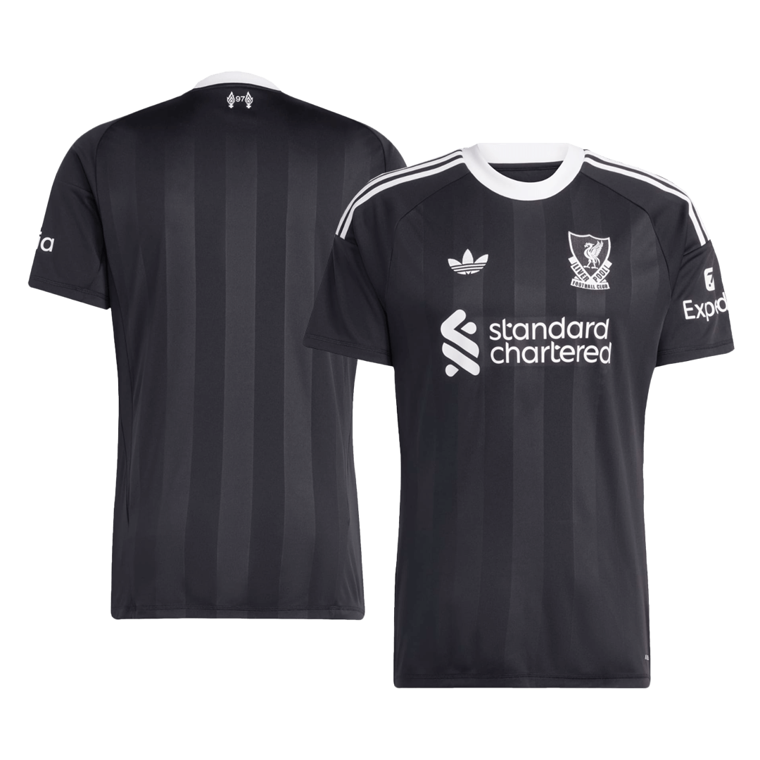 Liverpool Goalkeeper Soccer Jersey 25/26 Black