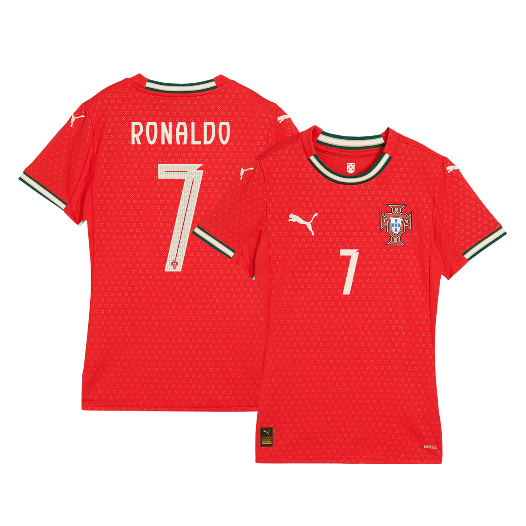 Women's Portugal RONALDO #7 Home Soccer Jersey 2025 - Football Shirt | SmartJerseys | Official Quality