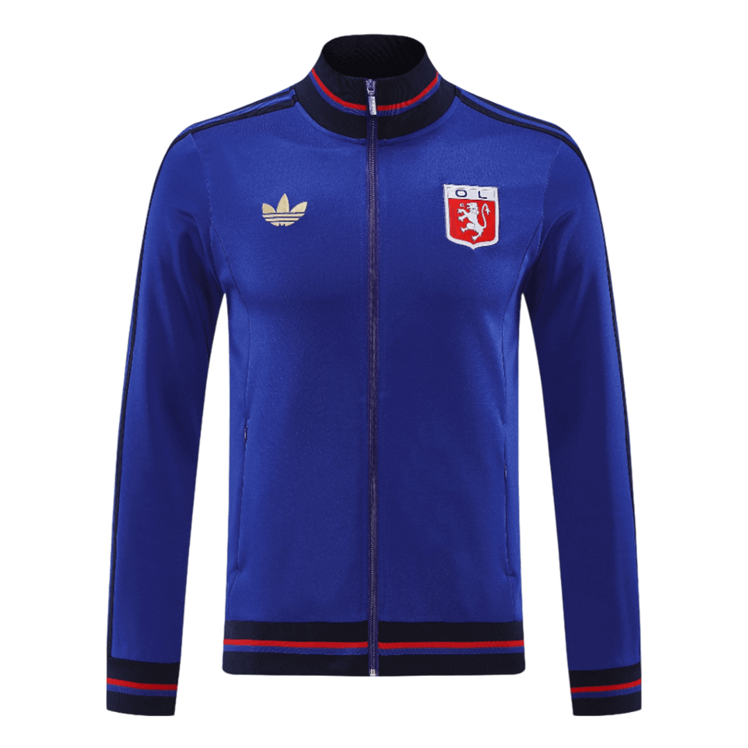Equipación de entrenamiento Olympique Lyonnais 2025/26 - Azul (Chaqueta+Pantalones)