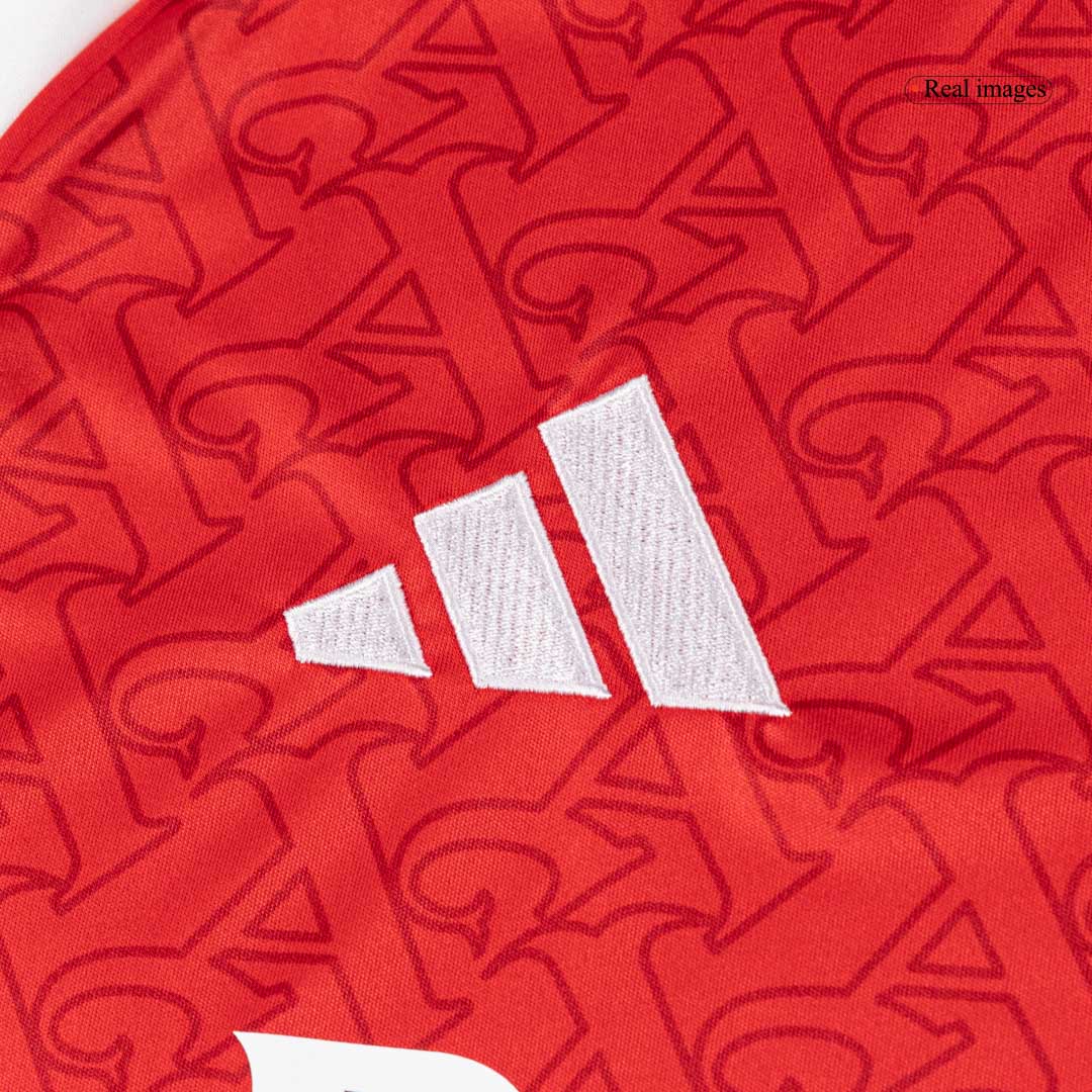 Maillot domicile Arsenal 2025/26 rouge, numéro 41 (RICE)