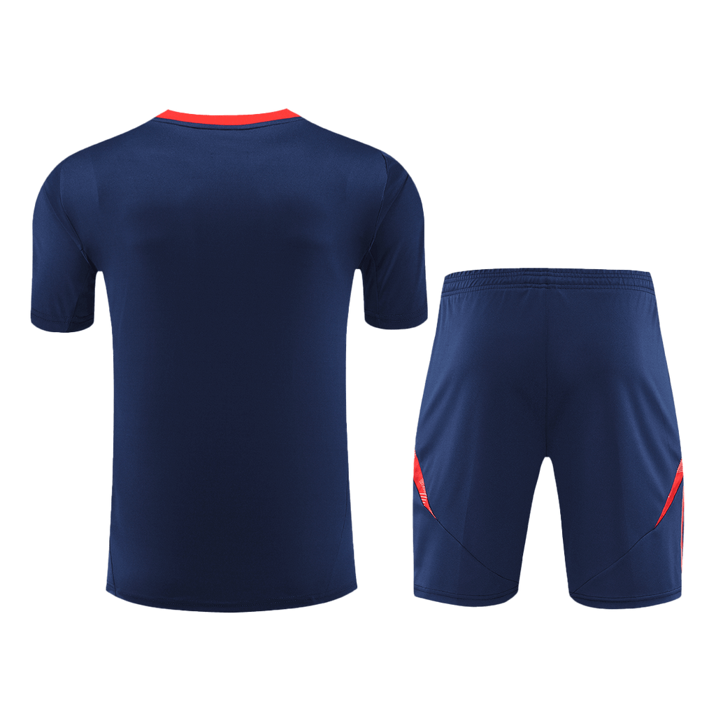 Manchester United Pre-Match Soccer Jersey Kit 2024/25 (Jersey+Shorts)
