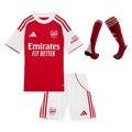 Kid's Arsenal Home Soccer Jersey Kit(Jersey+Shorts) 2025/26 Red - Football Shirt | SmartJerseys | Official Quality