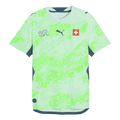 Switzerland Away Soccer Jersey World Cup 2026 Green