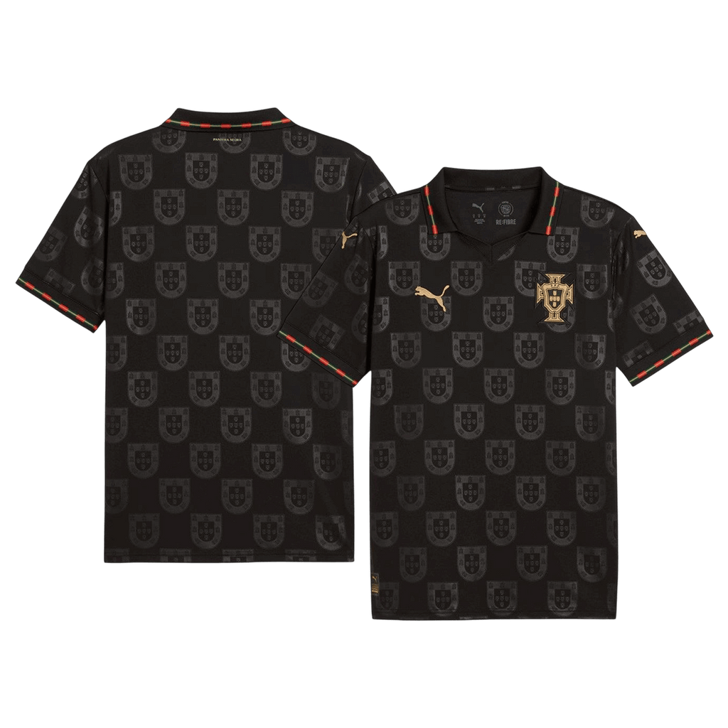 Portugal Concept Special Soccer Jersey World Cup 2026 Black