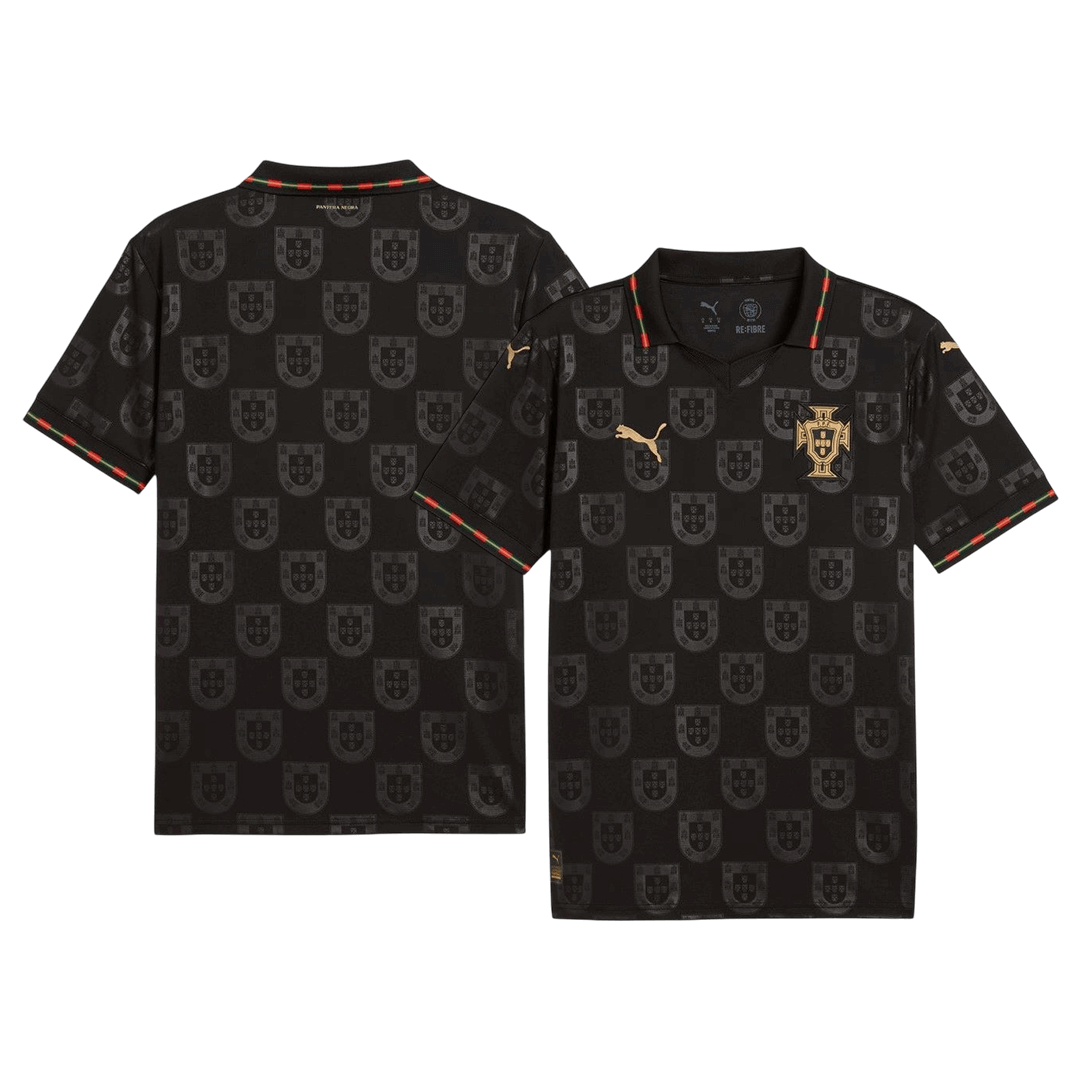 Portugal Concept Special Soccer Jersey World Cup 2026 Black