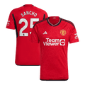 Manchester United SANCHO #25 Home Jersey 2023/24 - Football Shirt | SmartJerseys | Official Quality