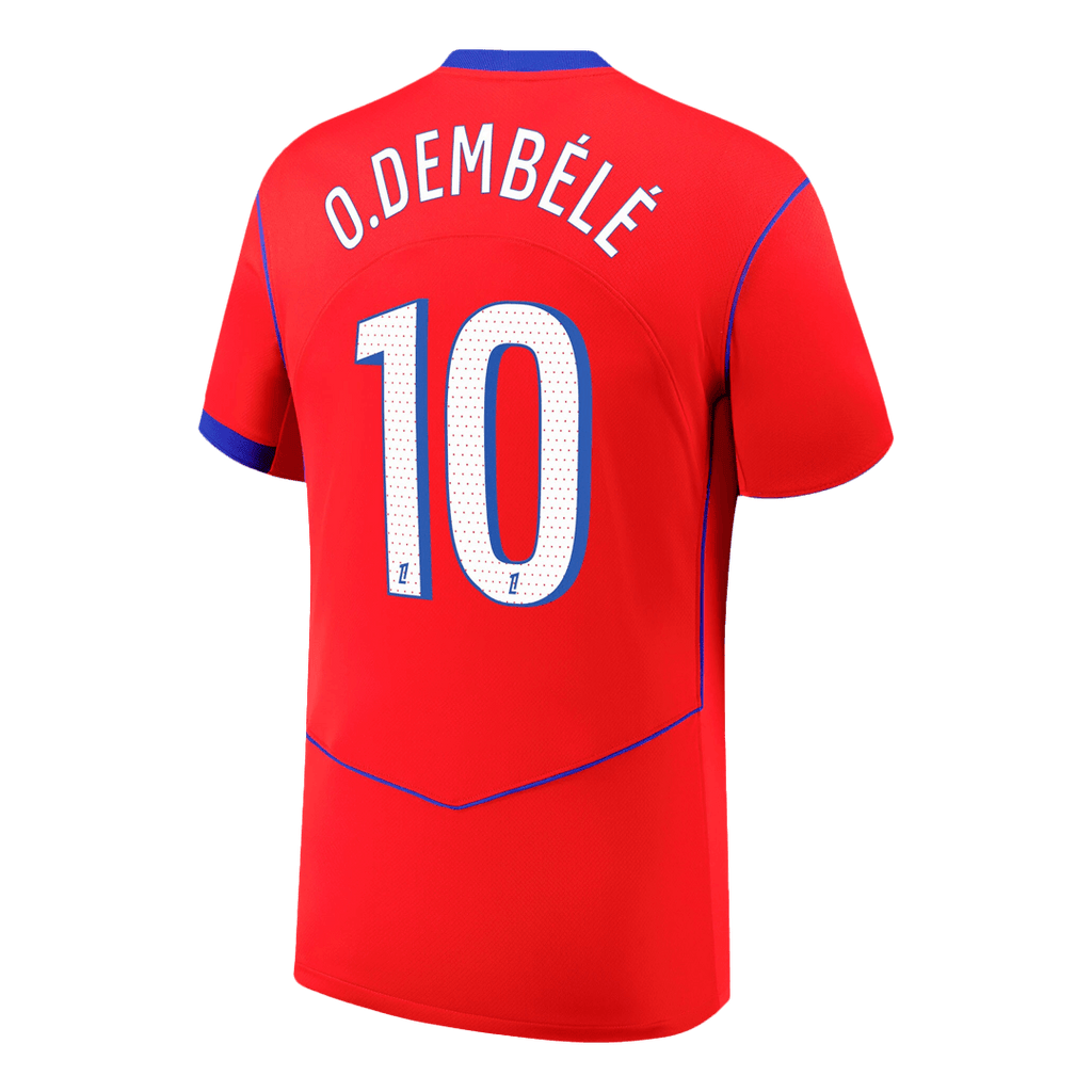 2025/26 PSG O.DEMBÉLÉ #10 Third Away Soccer Jersey